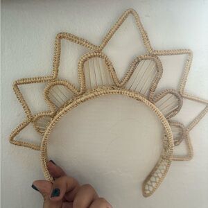 Woven Headband - Tan